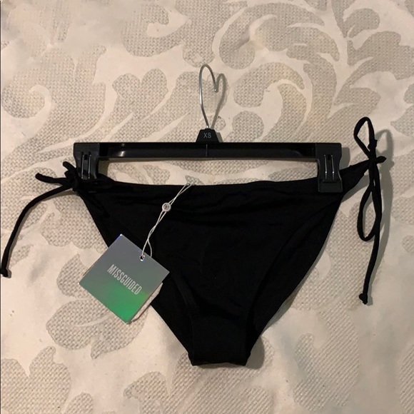 Miss Guided The Side Bikini Bottoms Size 10 - Picture 2 of 5